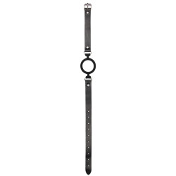 Ouch! Bâillon en silicone Ring Gag 40mm Noir